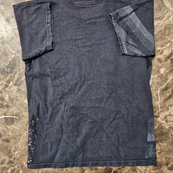 HAWK skater rainbow black t-shirt - Picture 2 of 2